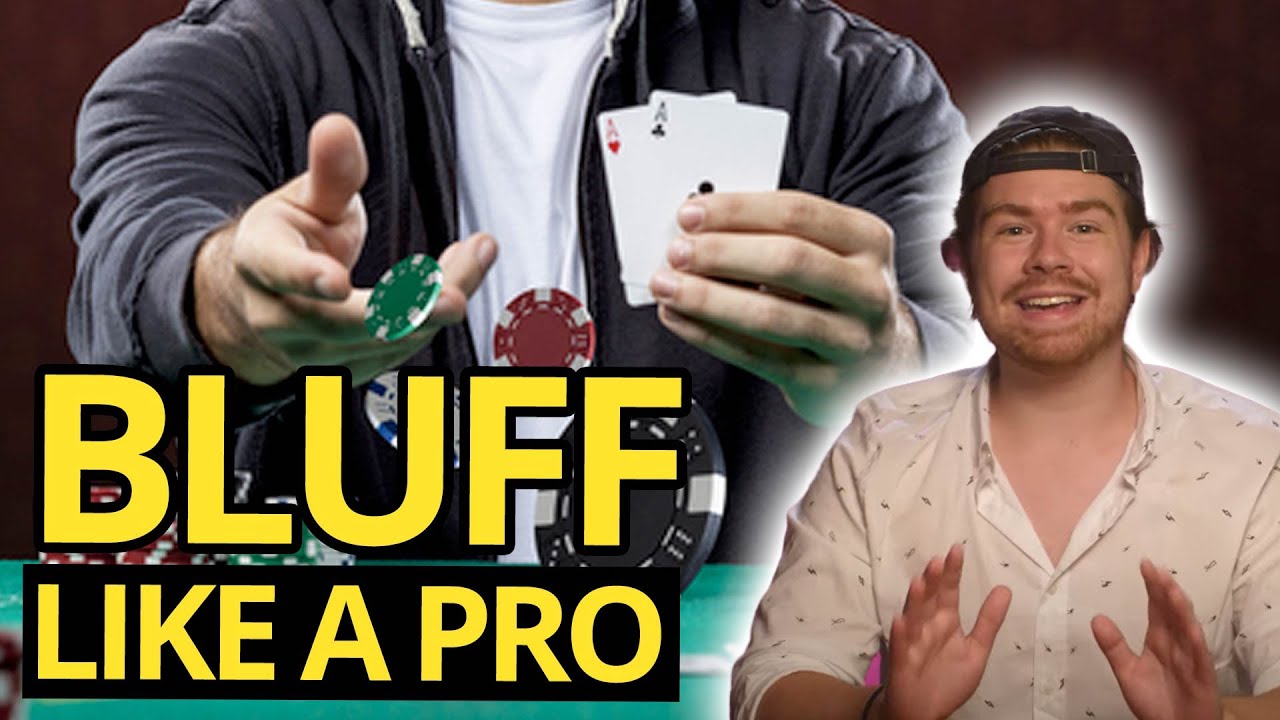 How and When to Bluff Like a Professional / POKER