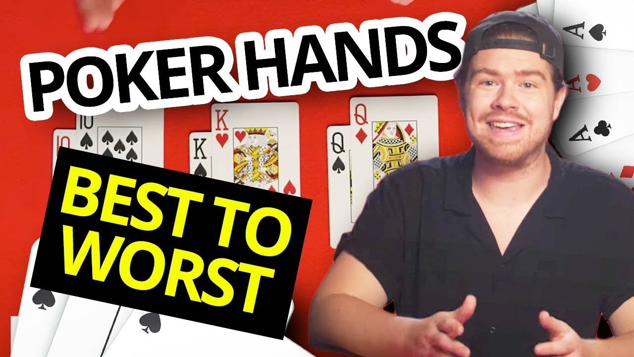 Ranking Starting Hands from BEST to WORST - Texas Hold'Em