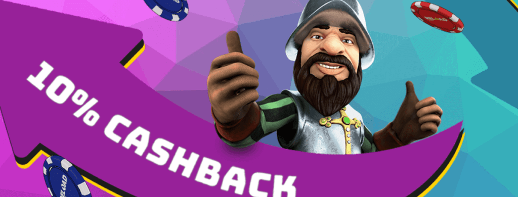 Reload Casino features a weekly cashback of 10% on losses incurred by players. This is particularly appealing as it ensures that casino players in Canada receive credit of the 10% cashback bonus every week.