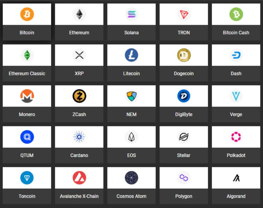 1xBit Crypto Options