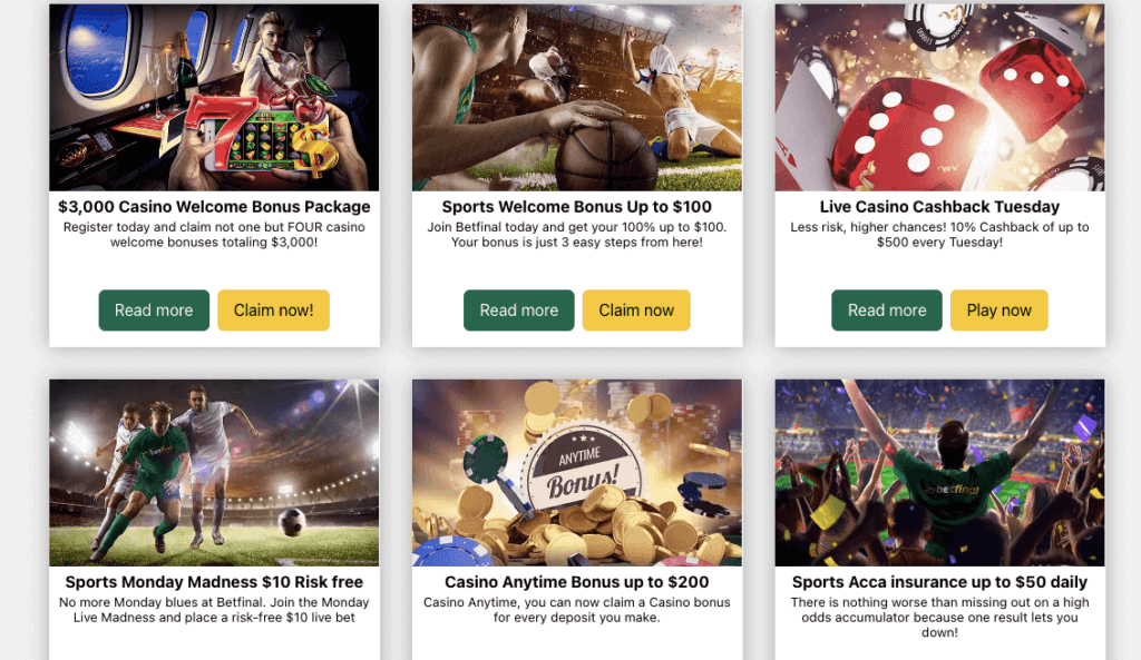 A generous welcome bonus can significantly enhance your first deposit, and Betfinal’s offer stands out!