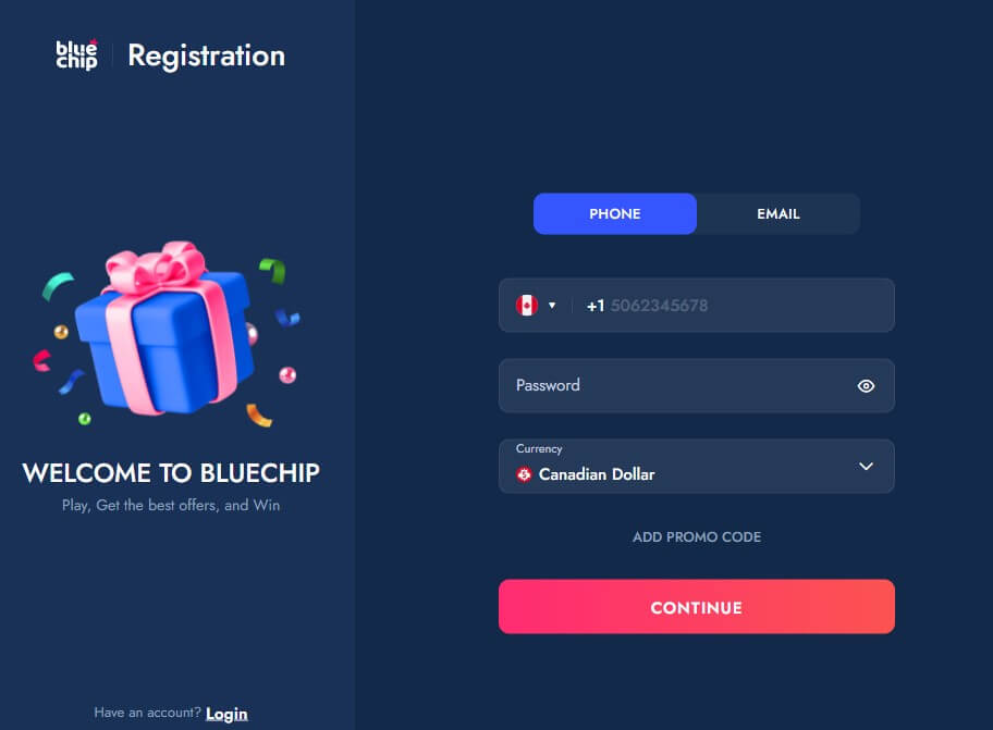 Required documents and information for joining Bluechip