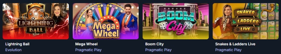 Casinobet - Game Shows