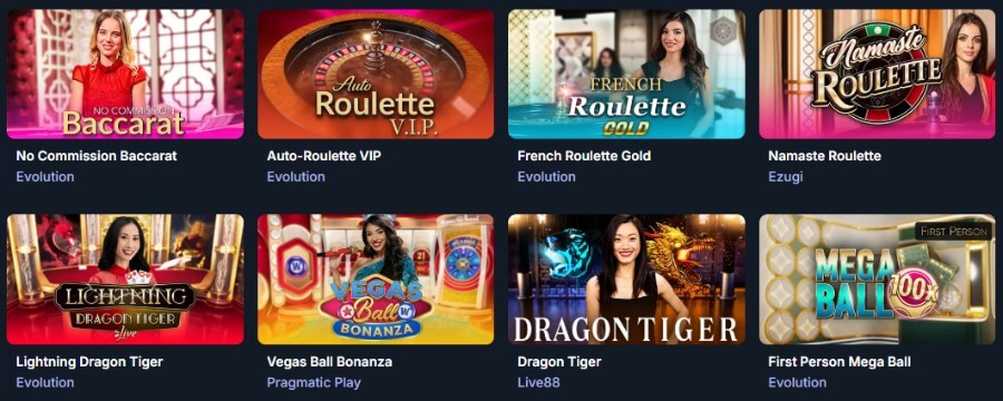Casinobet - Live Casino