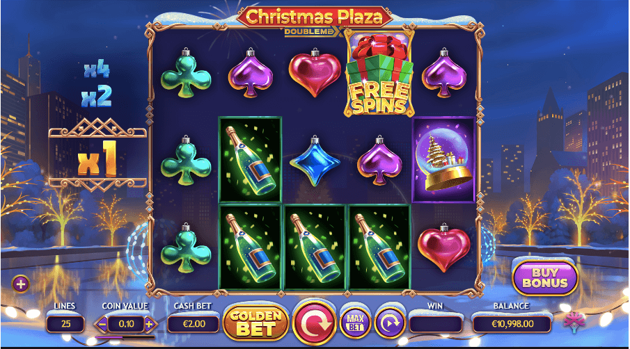 Introducing Christmas Plaza DoubleMax from Yggdrasil