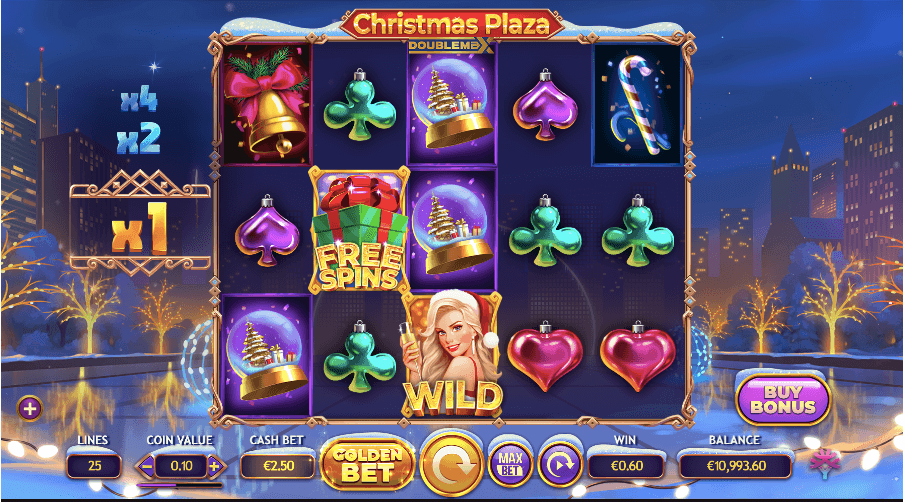 Christmas Plaza Double Max - Celebrating Christmas 2022