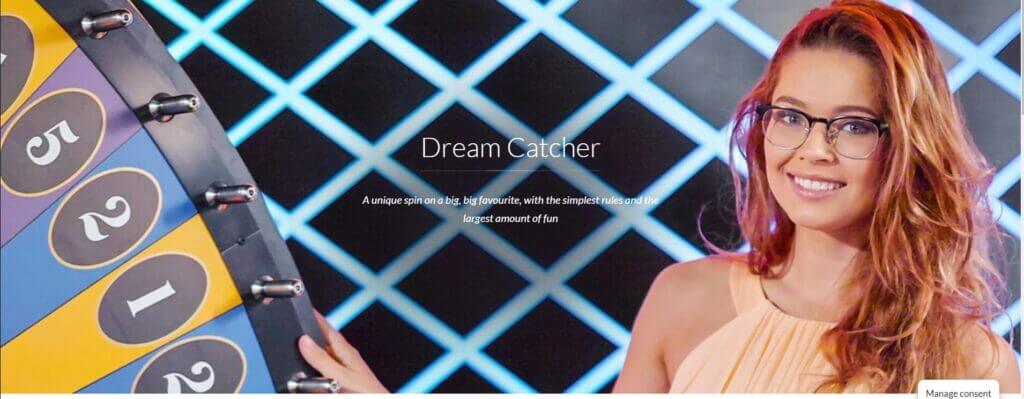 Discover Dream Catcher from Evolution Gaming in Canada