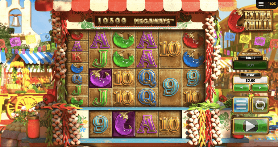 Extra Chilli Megaways slot mechanics
