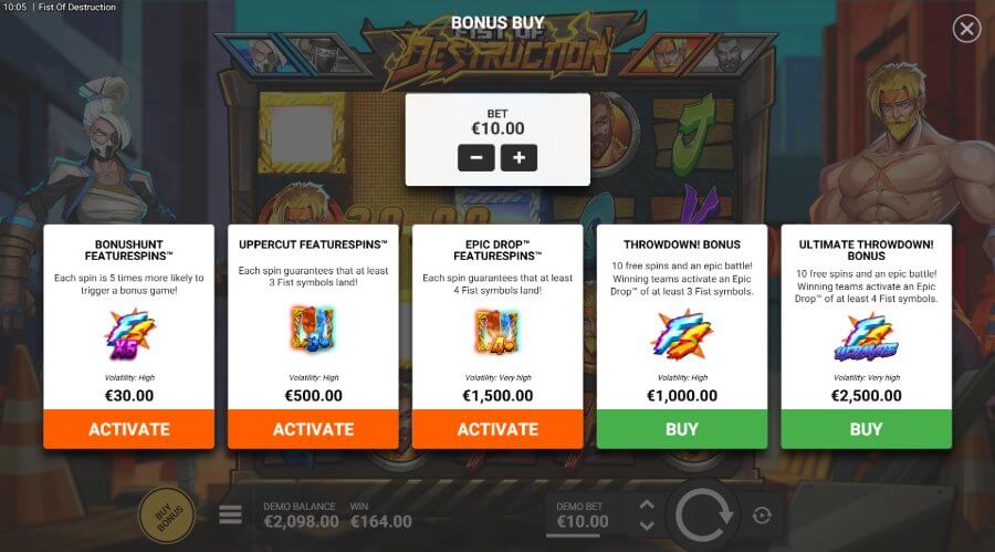 Wild Symbols, Wild Reels, Scatter Symbols, Free Spins Rounds, Bonus Buy Feature