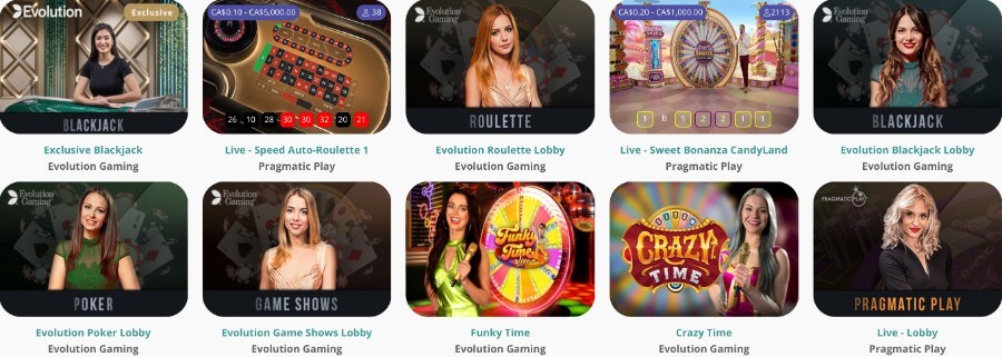 YaaCasino Live Dealer Games - Canadian Gaming Hub