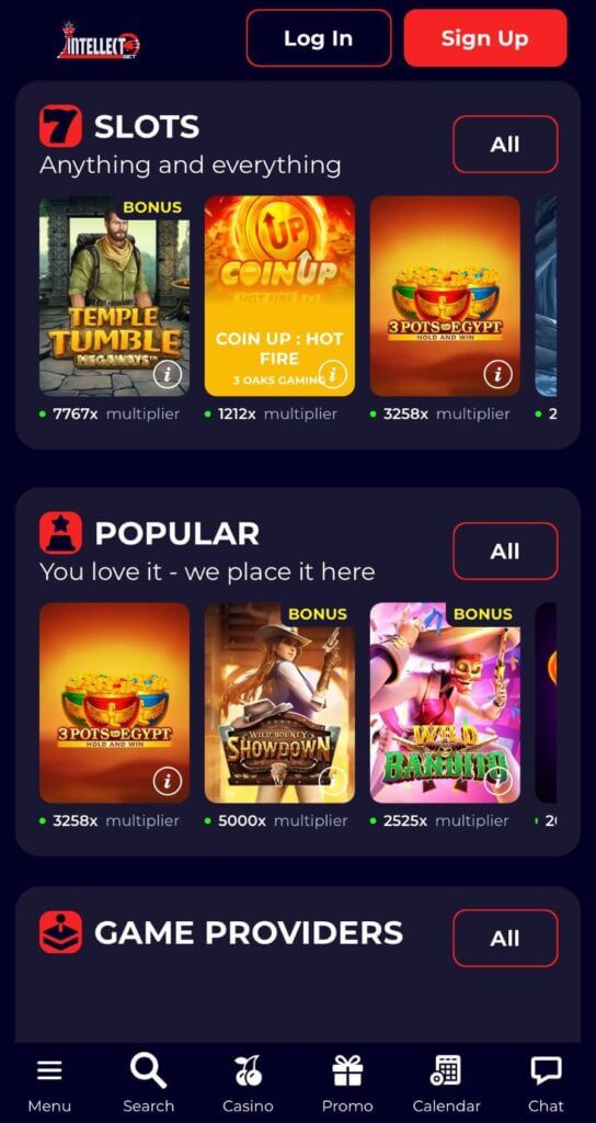 IntellectBet - Mobile Casinos