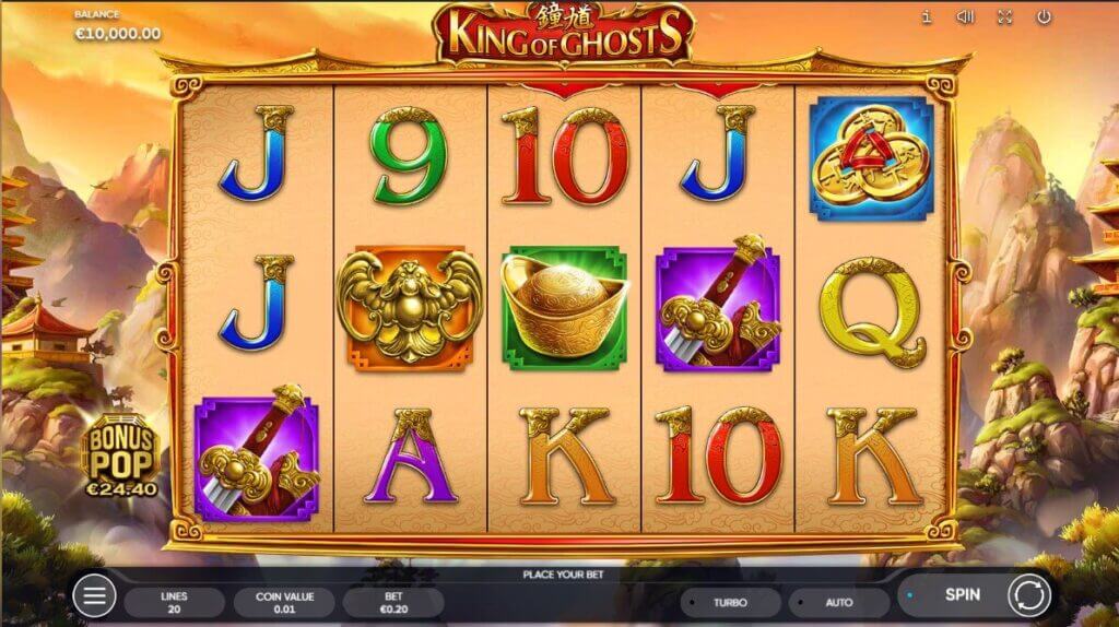 King of Ghosts Slot by Endorphina: Canadian Edition