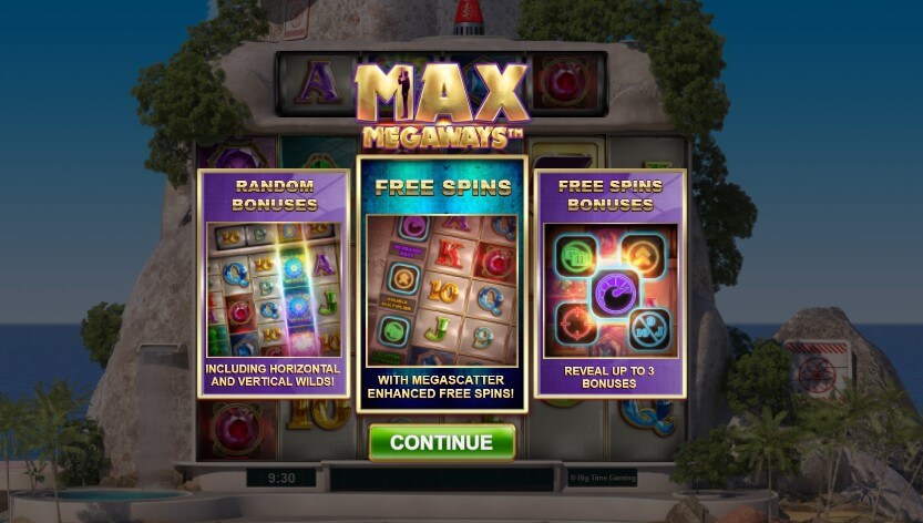 Max Megaways Casino Slot Online by Big Time Gaming for Canadian Players.