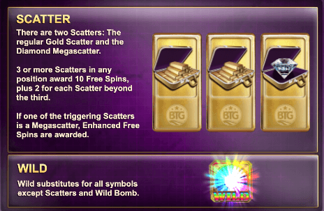 Max Megaways online casino slot from Big Time Gaming features a scatter wild.