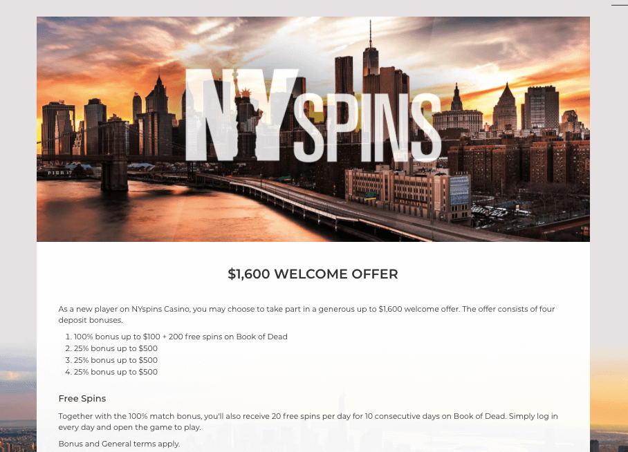 NYSpins promotions