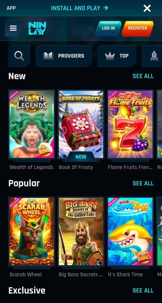 Ninlay - Best Mobile Casinos