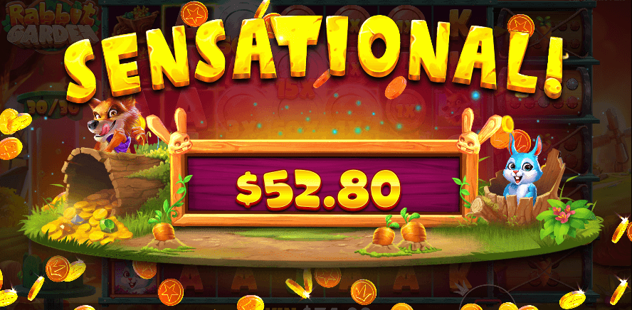 In Rabbit Garden, players have the opportunity to <strong>win up to 10,000 times</strong> their stake, especially during the free spins feature that includes a maximum multiplier of 10 times.