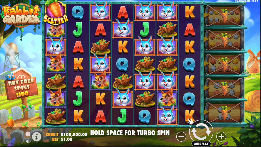 Rabbit Garden online slot showcases a fun and vibrant theme that’s sure to entice players from Canada.