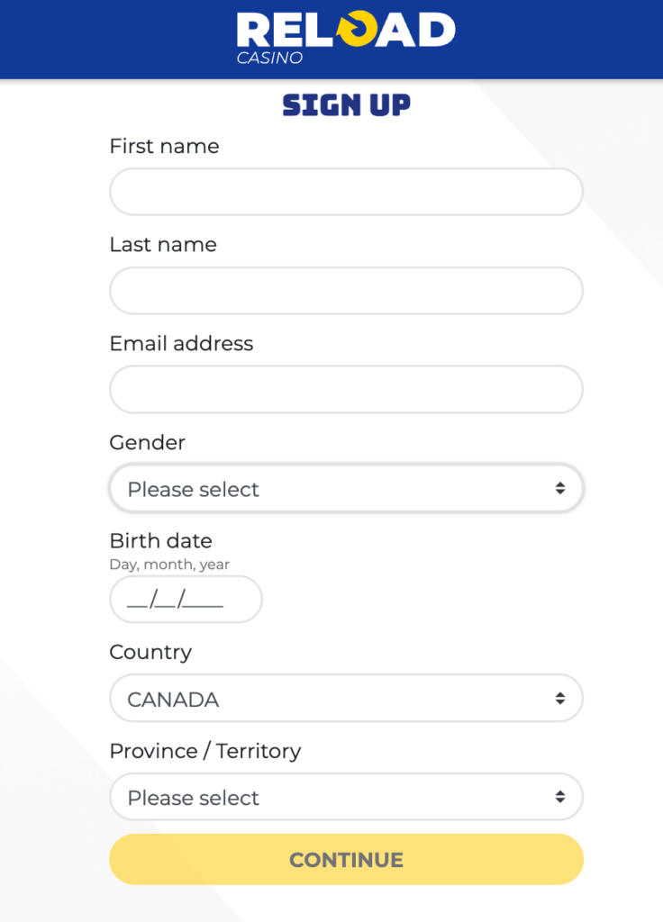 Clicking it will prompt you to enter your full name, email, date of birth, and country. After verifying your account via an instant email sent after clicking 'continue,' you're officially registered.