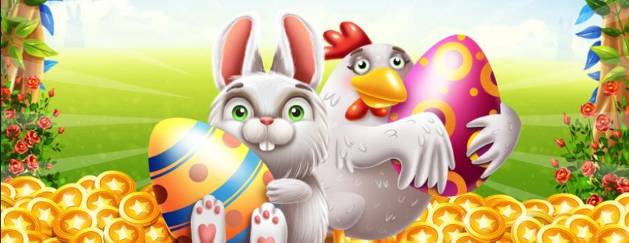 There's even more opportunity to win Easter-themed free spins from <strong>