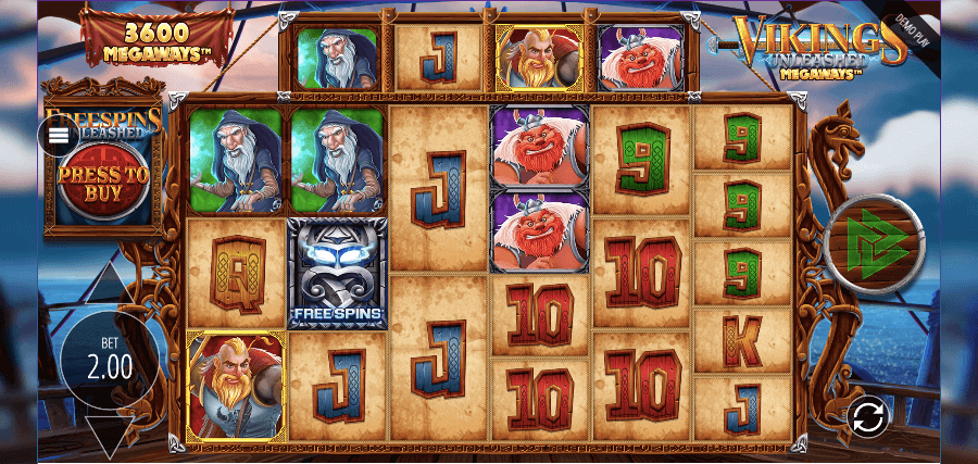 Vikings Unleashed Megaways from Blueprint Gaming