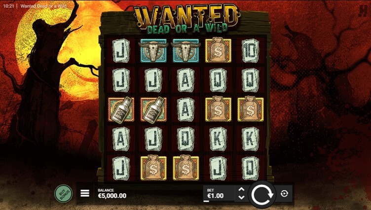 Embark on an adventure in this Wild West-themed game which offers stunning graphics, engaging sounds, and features that encapsulate the spirit of the West. Discover exciting bonus rounds in this <strong>5×5 slot game</strong> , including the Great Train Robbery feature that promises great rewards! With a stroke of luck, you could <strong>win as much as 12,500x your bet.</strong>