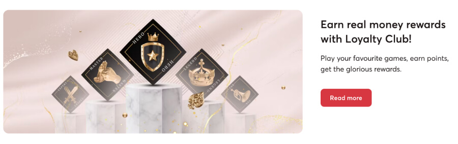 Loyalty, Cashback programs, and weekly prizes are central to Bitcasino's offerings.