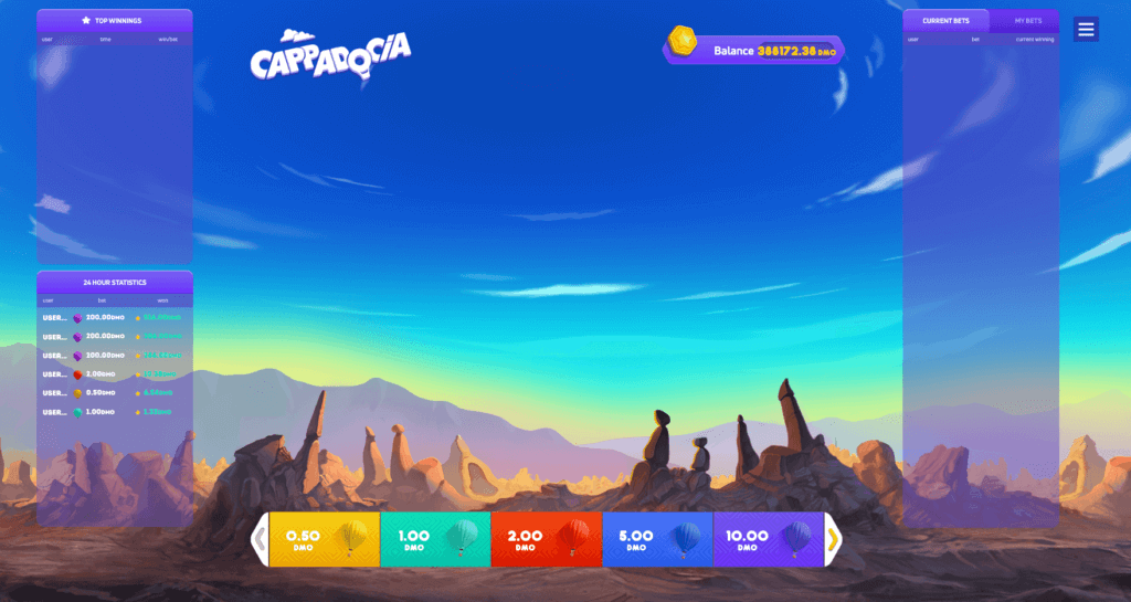 <strong>Featuring sharp 3D visuals and a vibrant color scheme, Cappadocia provides an exceptional gaming experience</strong> .