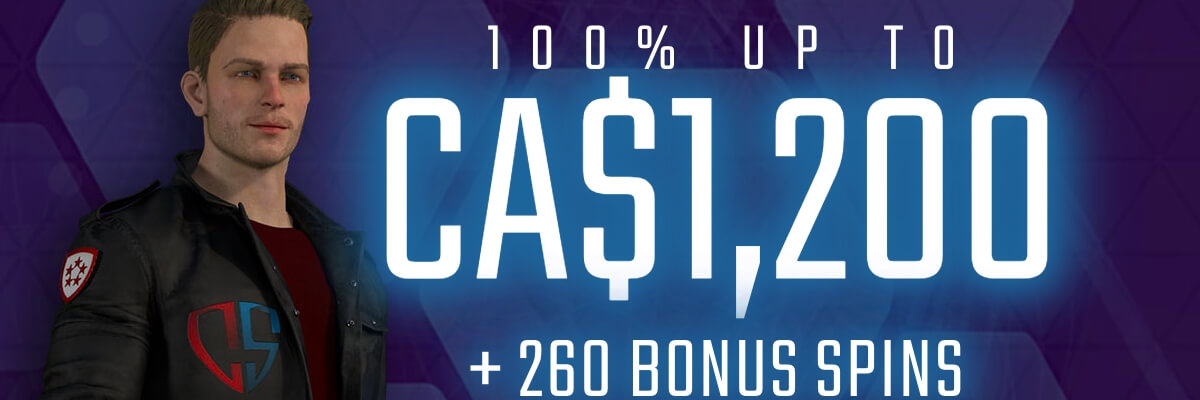 Captain Spins welcome bonus