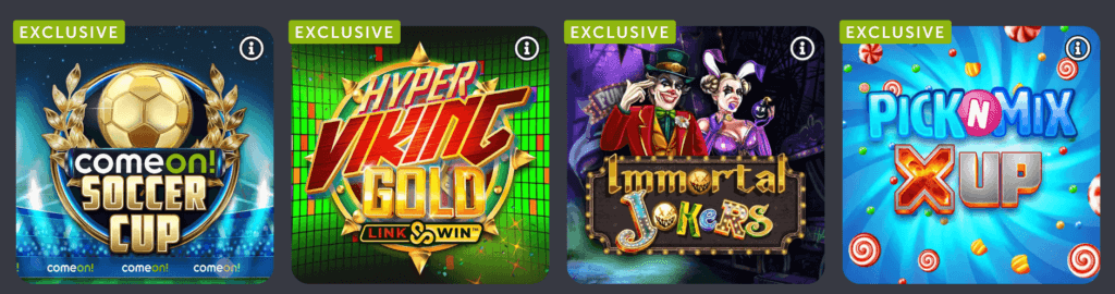 The selection is complemented by popular titles that include: