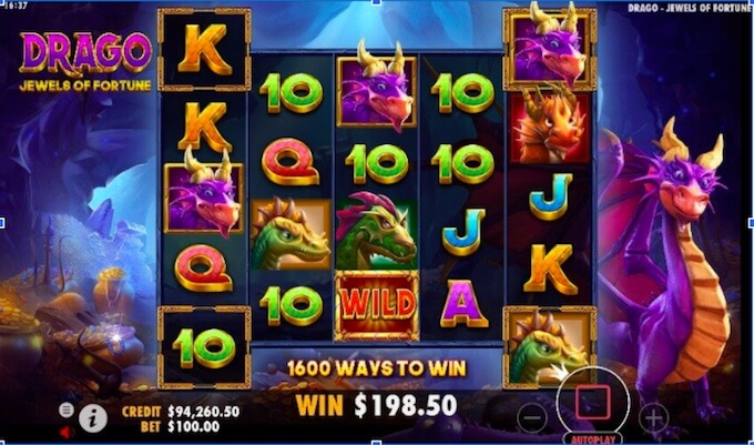 drago jewels of fortune slot review Drago Jewels of Fortune slot from Pragmatic Play