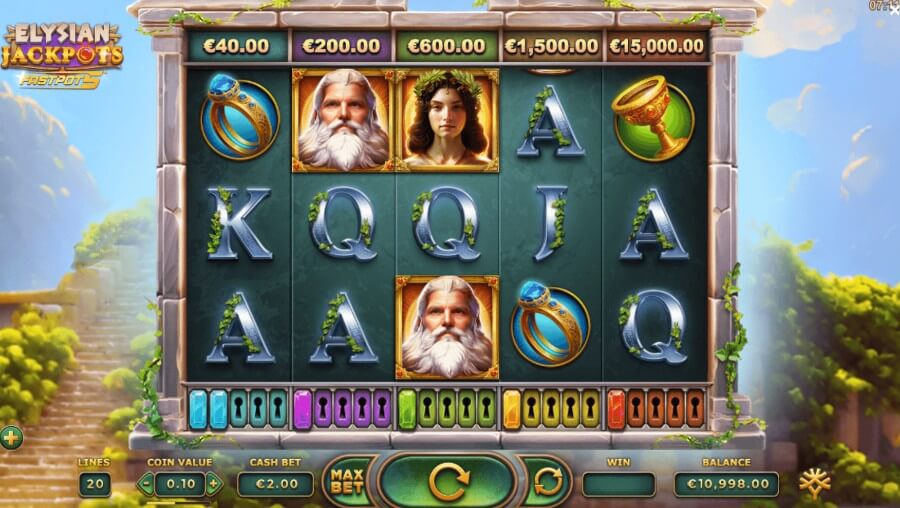 The slot offers an accessible gameplay experience with a calming theme and a gentle sound environment.
