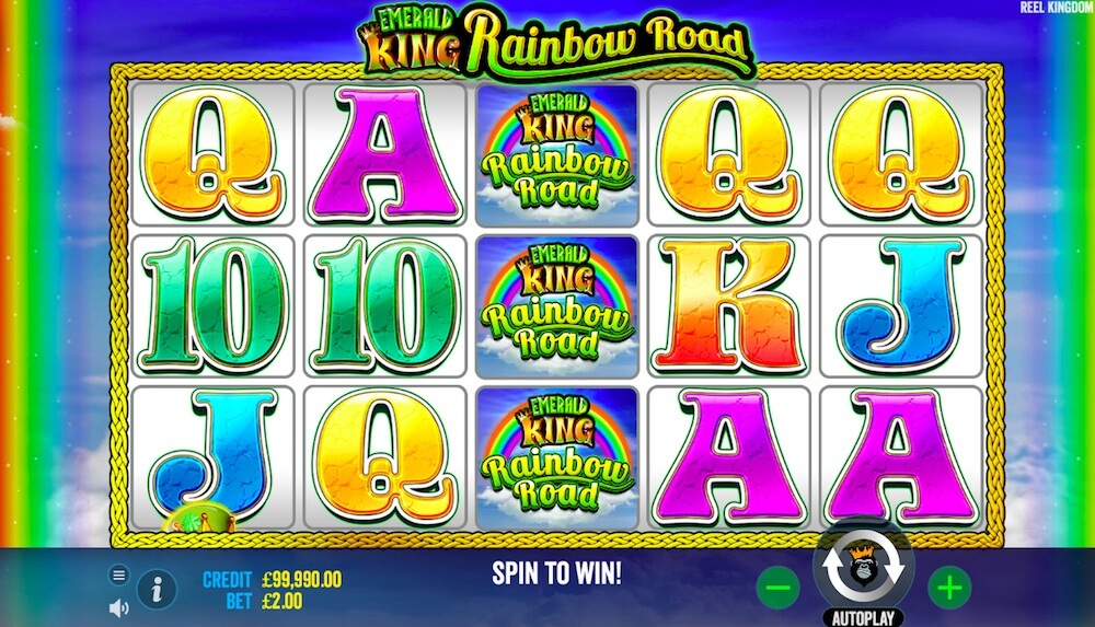 Emerald King Rainbow Road Emerald King Rainbow Road by Pragmatic Play