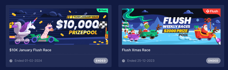 The loyalty VIP program at Flush Casino comes loaded with advantages. From <strong>