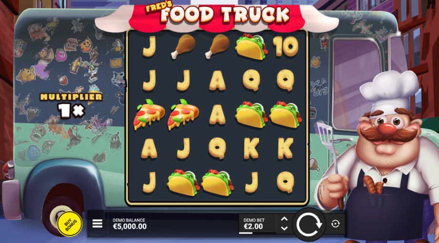 From Fred grilling burgers to popcorn popping across the screen, the animations contribute to the flavorful essence of this slot. The clear visuals promote a smooth and enjoyable gameplay experience.