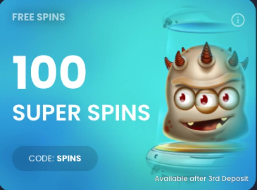 The Free Spins offer available at Bitkingz – Canadian Casino.