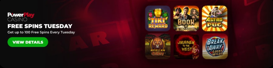 Prepare yourself for an entire week filled with exhilarating spinning possibilities at  <strong>PowerPlay Casino</strong> ! 🎰 🎰 🎰