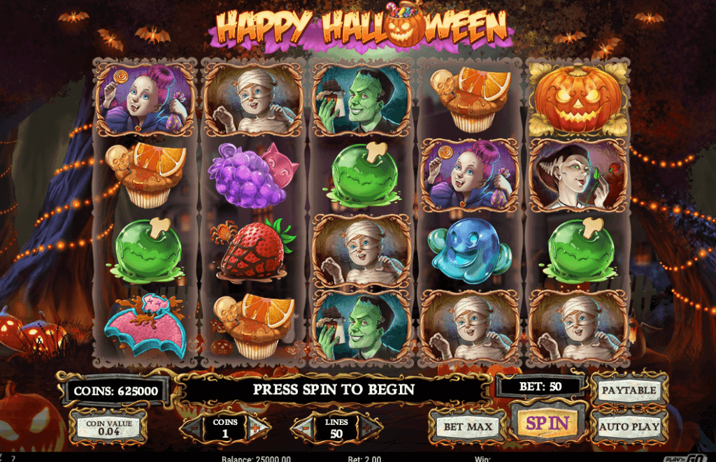 Despite being released in 2015, Happy Halloween feels contemporary. It features <strong>high-quality visuals</strong> and colorful symbols. The thrilling Halloween soundtrack sets the perfect ambience, making the game enjoyable both visually and audibly.
