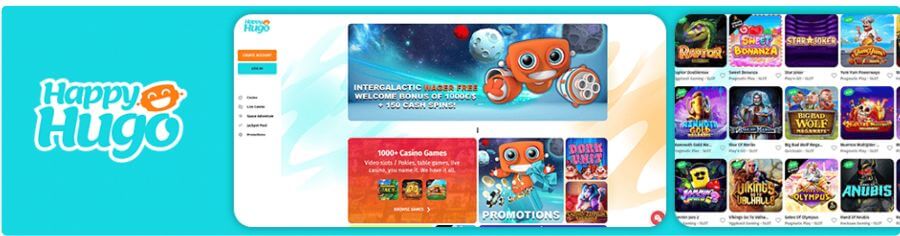 enjoy seamless navigation at Happy Hugo - Canada casino