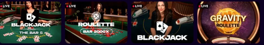 live casino at irwin casino
