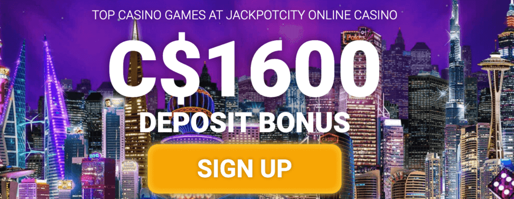 JackpotCity’s 5-tier Loyalty Program is another appealing feature.