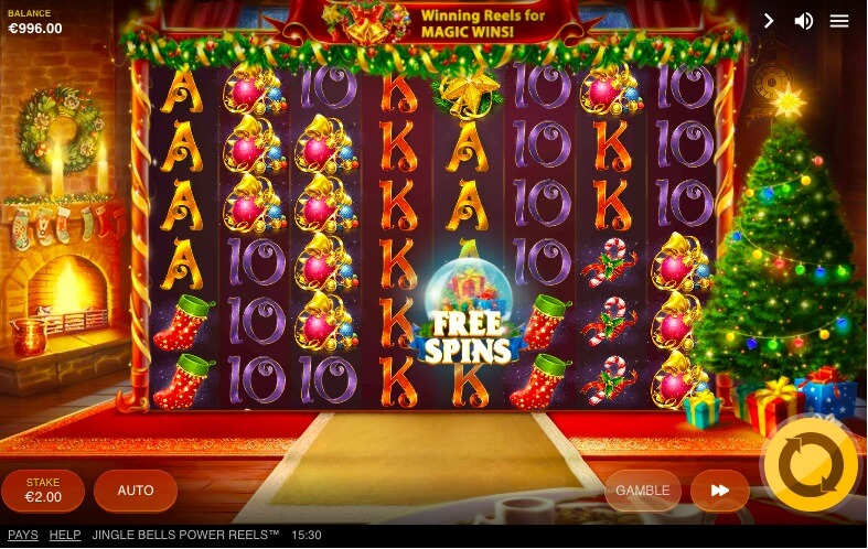 Play Jingle Bells Power Reels slot Jingle Bells Power Reels, crafted by Red Tiger