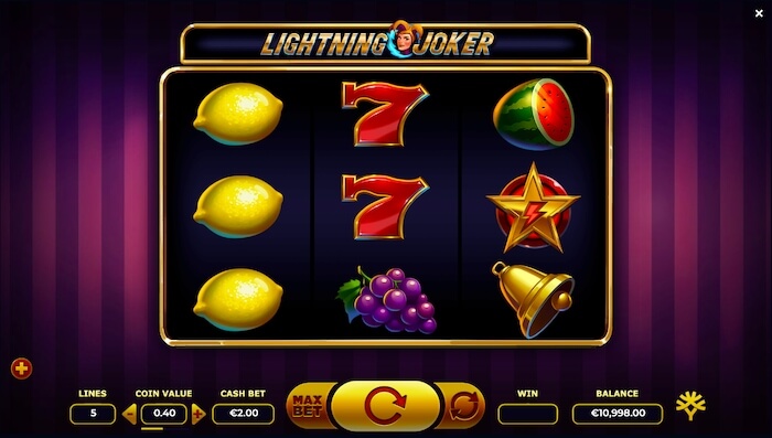 Lightning Joker slot