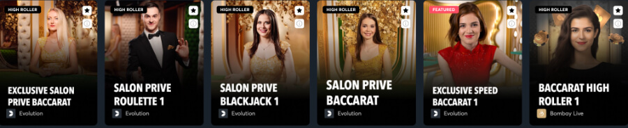 If you prefer the thrill of competing with a real dealer, try your luck at the <strong>