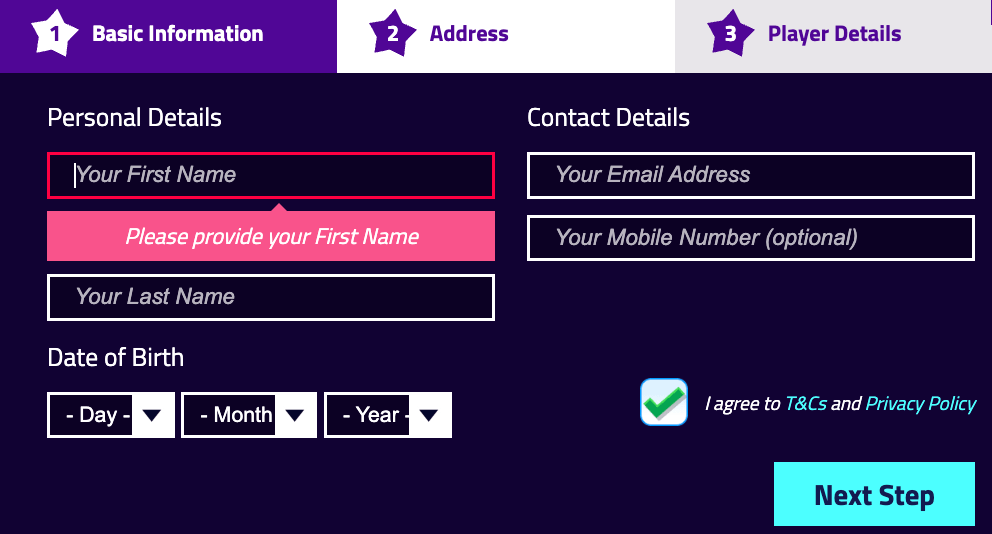 luckstars casino registration sign up canada casino review
