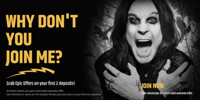 Metal Casino bonus offer Metal casino canada bonus