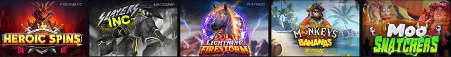 Similar to most online casinos, Bluffbetโs game library mainly consists of exciting, engaging, and imaginative <strong>