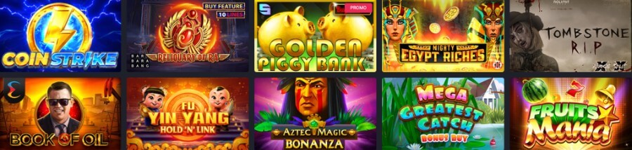 </strong> , featuring countless themes. Here are some of our top game picks for you to consider: