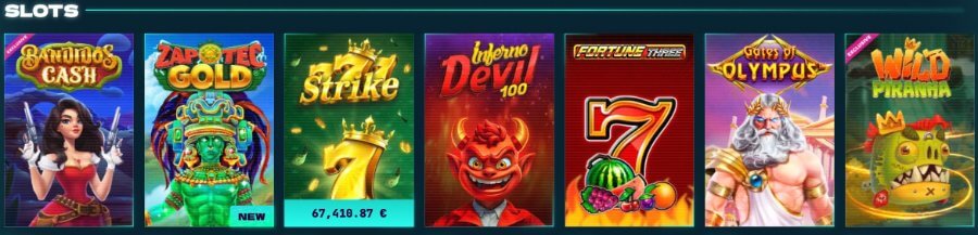 Check out the online slots featured at Power Up Casino Canada.