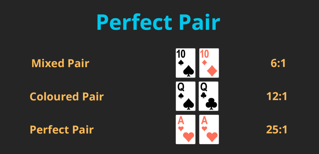 Perfect Pair is a well-known strategy that allows you to place multiple side bets to maximize potential winnings.